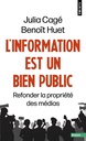 L'INFORMATION EST UN BIEN PUBL